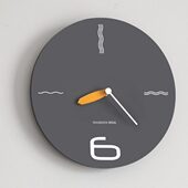 北欧个性 钟表挂钟客厅家用时尚 挂表时钟挂墙现代简约超静音石英钟