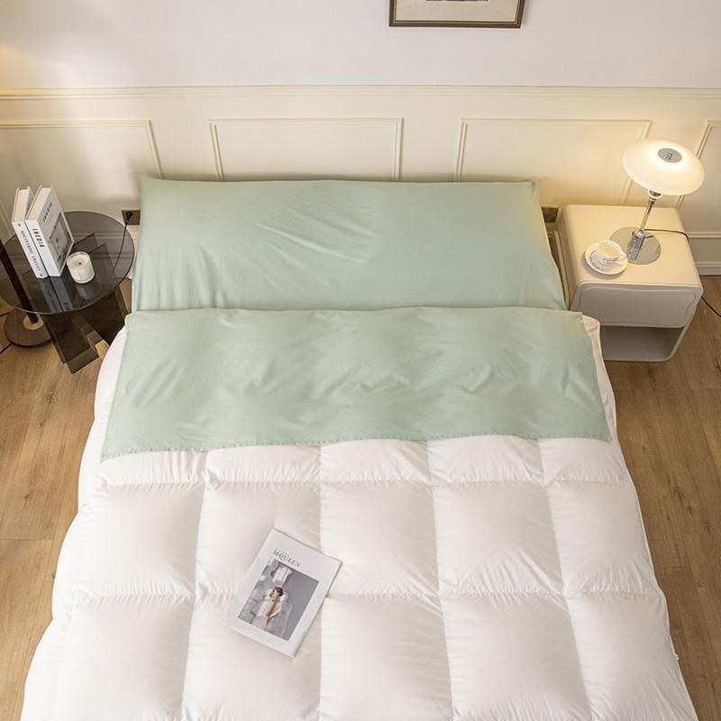 隔脏酒店睡袋单人旅行床s单被罩一体式三件套外出旅.游便携神器