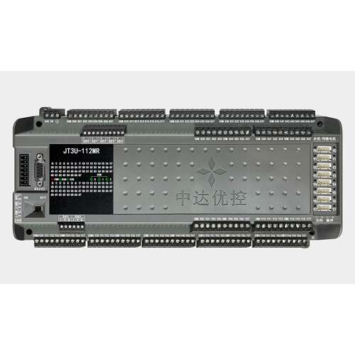 自主研发PLC JT3U-112MRT-16MT-1TK-3AD-2DA 8轴 AD DA 485温度