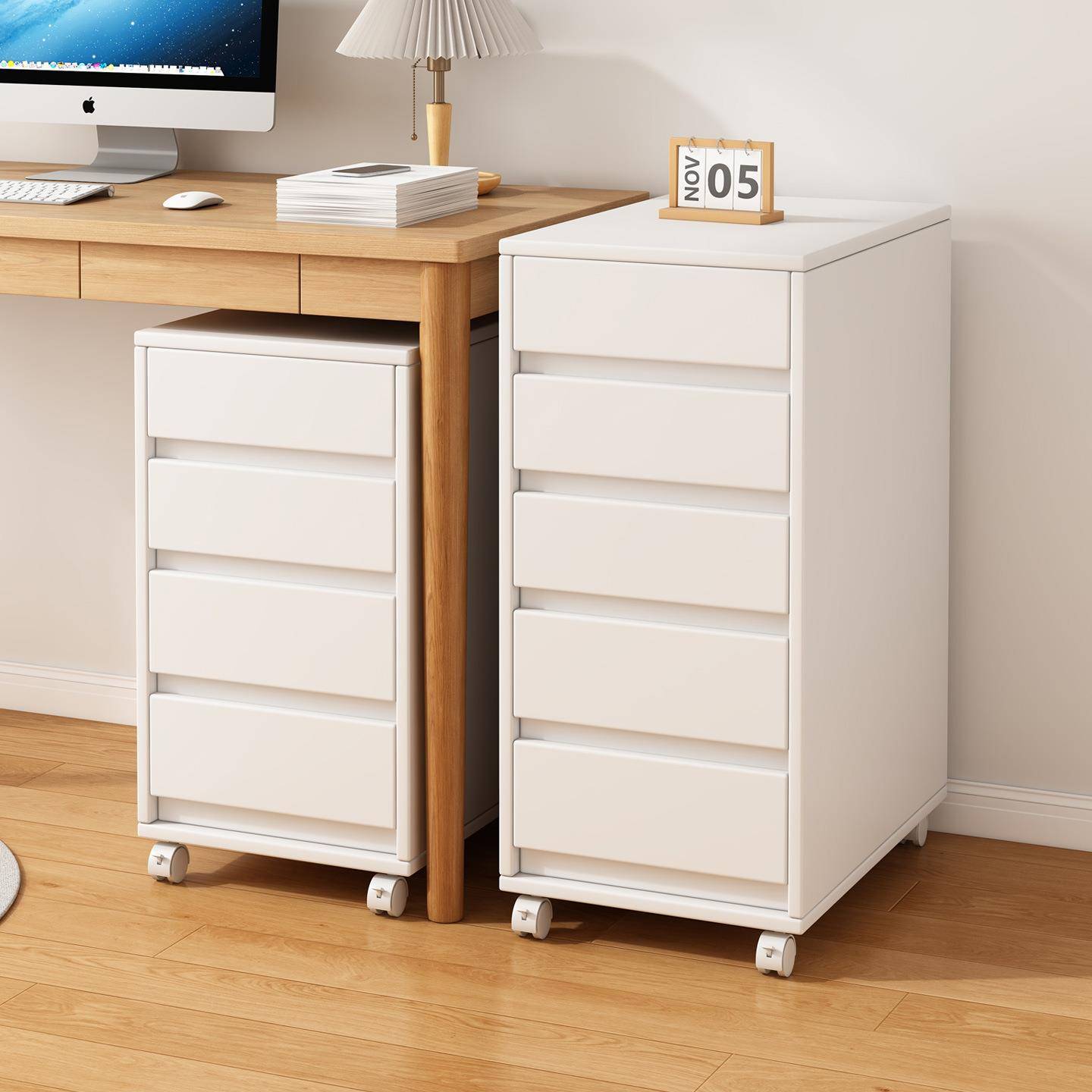 文件柜办公室置物柜办公柜文件收纳柜资料柜办公桌边柜抽屉式柜子