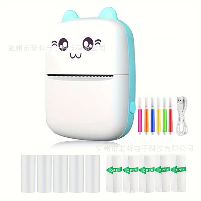 家用错题彩色打印机学生迷你热敏照片小型便携式错题整理神器随身