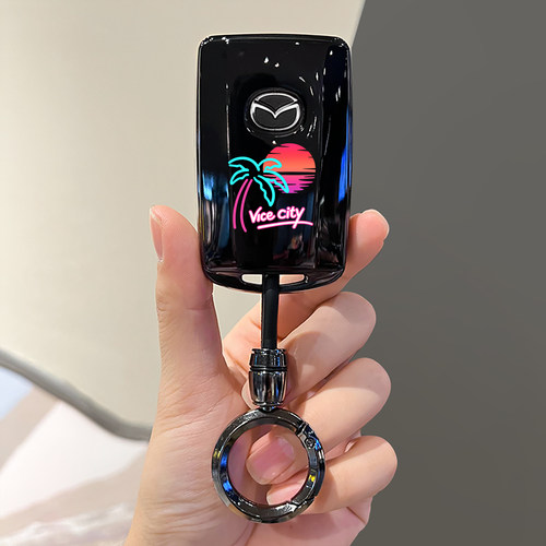 马自达3昂克赛拉钥匙套cx5阿特兹cx4车cx30壳cx50行也扣2026款25