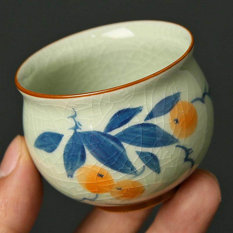 老陶泥手绘葫芦藤压手杯仿古青瓷陶瓷主人杯品茗杯喝茶杯单杯,乐器/吉他/钢琴/配件,其它乐器配件,淘宝优惠券,粉丝福利购,淘宝优惠卷