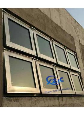 泄爆窗生产 墙面屋顶泄压门窗生产20kpa轻质泄爆窗