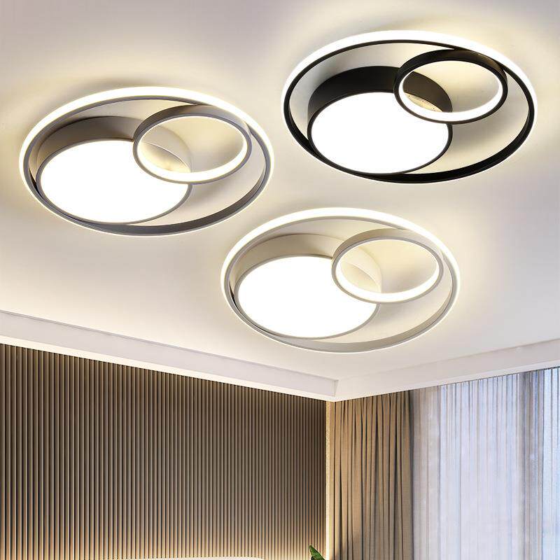 新款卧室灯餐厅灯客厅灯简约现代温馨主卧圆形北欧吸顶灯具