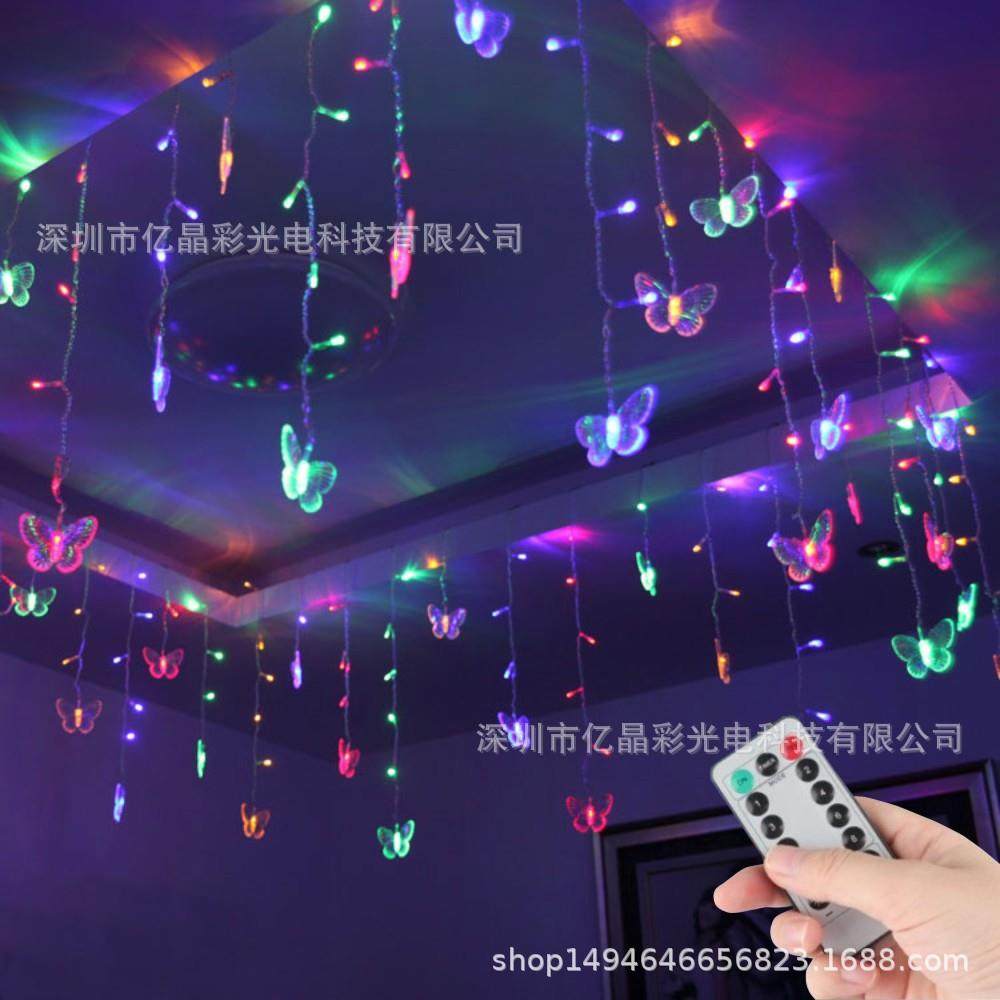 USB遥控低压蝴蝶冰条灯串电池盒冰条灯婚礼生日圣诞小彩灯串,节庆用品/礼品,装饰灯,淘宝优惠券,粉丝福利购,淘宝优惠卷