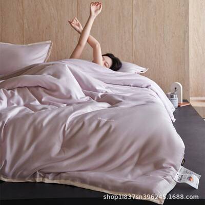 A类亲肤云绵磨毛懒人被免被套 机洗直接盖被芯保暖透气被子四件套