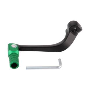 铝制折叠换档杆 适用CRF110越野车挂挡杆 通用大部分车型 黑杆绿