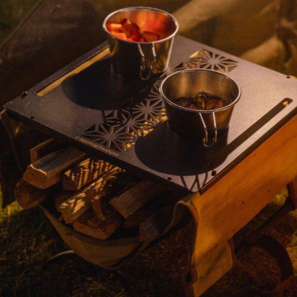 柯曼野营多用柴火包B-285户外焚火禾柴桌铁艺架置物箱手提收纳包,户外/登山/野营/旅行用品,野餐包/户外餐具套装,淘宝优惠券,粉丝福利购,淘宝优惠卷