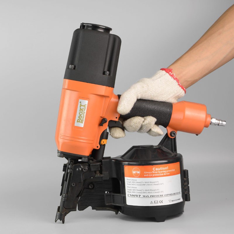 台湾BOOXT直供 BX-CN90WPE气动卷钉枪木托盘木架箱胶铁带二用