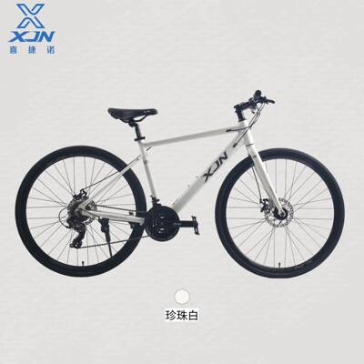 喜捷诺XJN达琳系列铝合金700C21速碟刹平把公路自行车