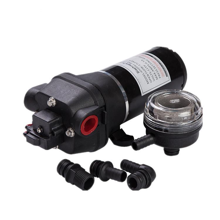 17L微型直流12V24V淡水泵往复式隔膜泵大流量房车RV旅居车游艇用