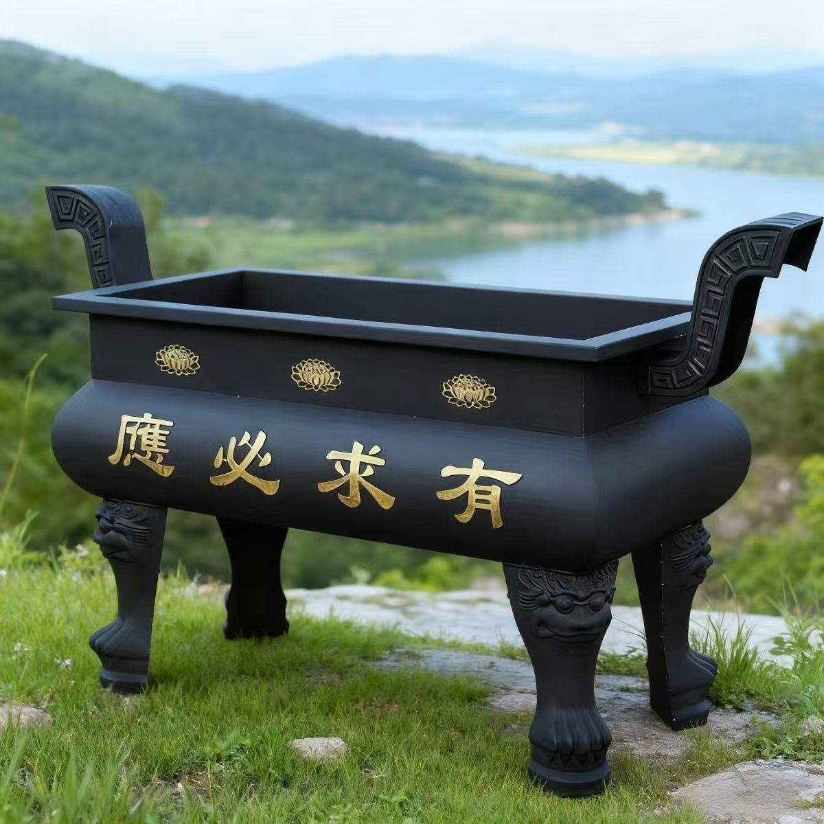 长方形香炉新款寺院寺庙