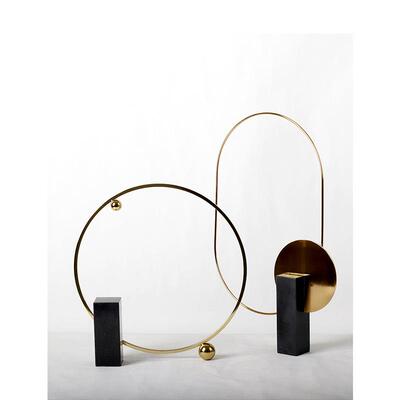 轻奢ES-A6023抽象几何艺摆术摆店件简约代酒客厅装饰品创意现家居