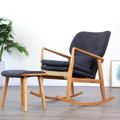 舜伊家北具欧木实摇32840椅午睡逍遥椅家用阳台单人沙发客休厅闲