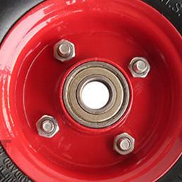 家打轮单轮充气轮打厂537气轮外胎打气气轮内胎手推车轮