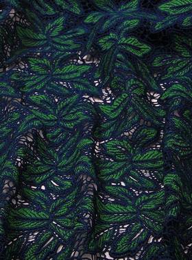 2023春夏水溶花边绣网布绣刺32127花布网花绣面料服装纱婚纱