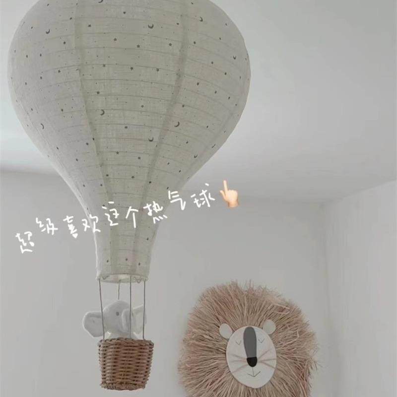 北i欧ns儿童房手工艺热球气20240813挂饰家居气球装饰卧室布挂件,家居饰品,壁饰,淘宝优惠券,粉丝福利购,淘宝优惠卷