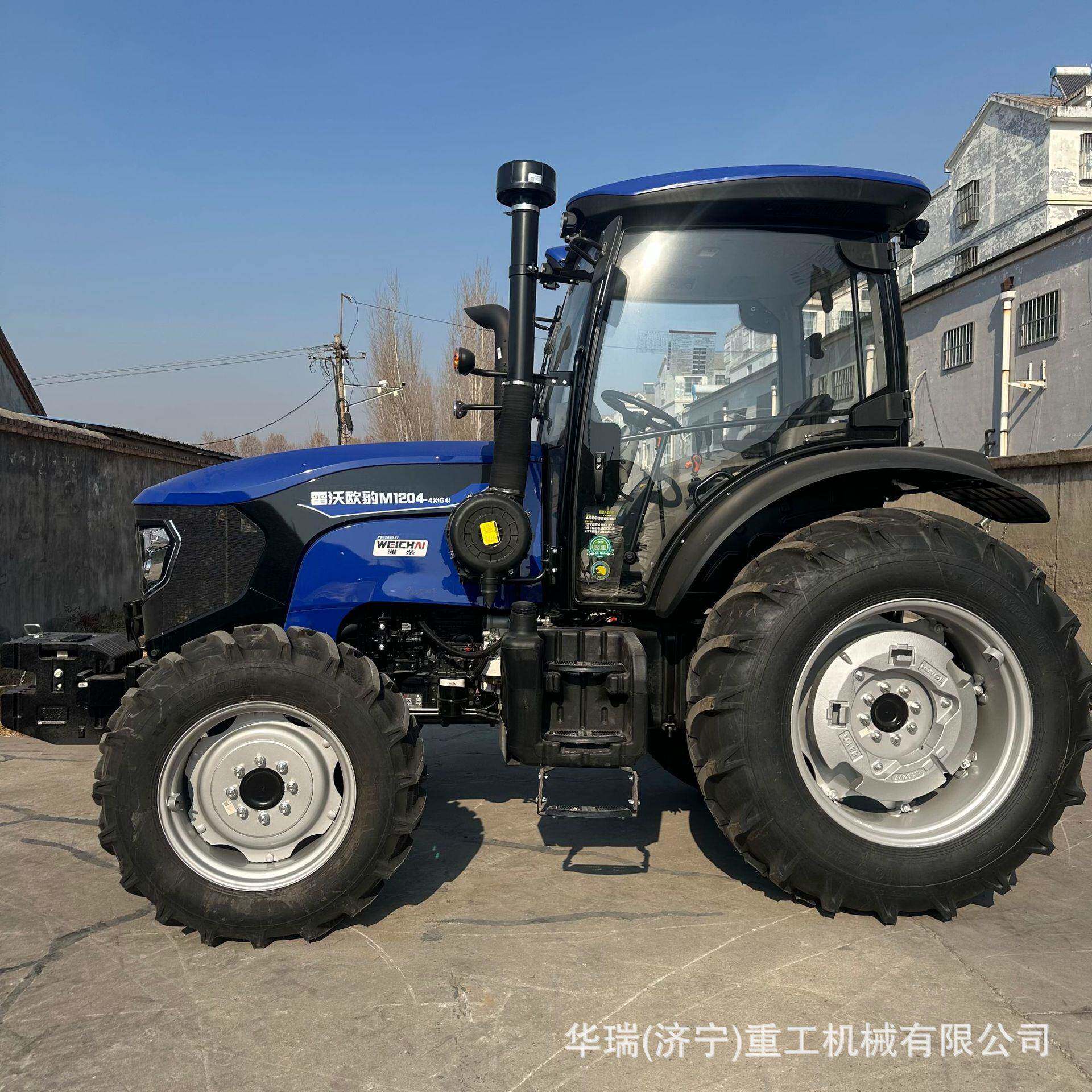 雷沃欧豹M1204-4X拖拉机 潍柴四缸四驱 四轮拖拉机