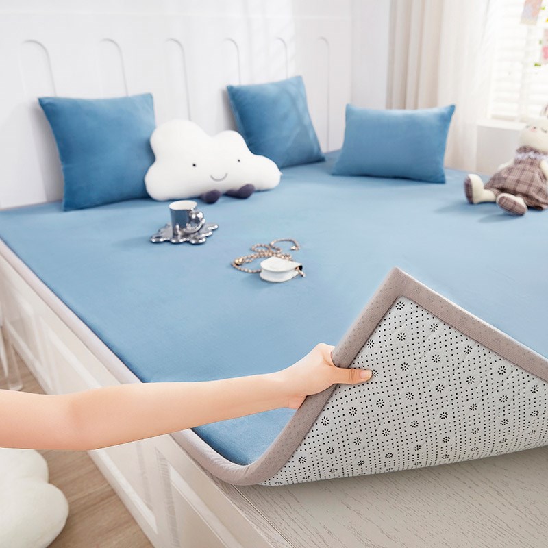 榻榻米床垫打地铺防n滑床垫床褥农村土炕垫子毡子地垫可折叠可定