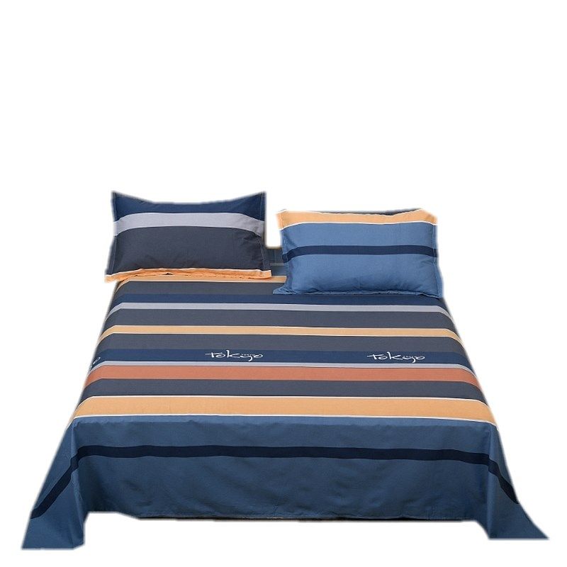 纯棉床单单件100全棉双人1.s8米200x230x250单人120 160学生宿舍