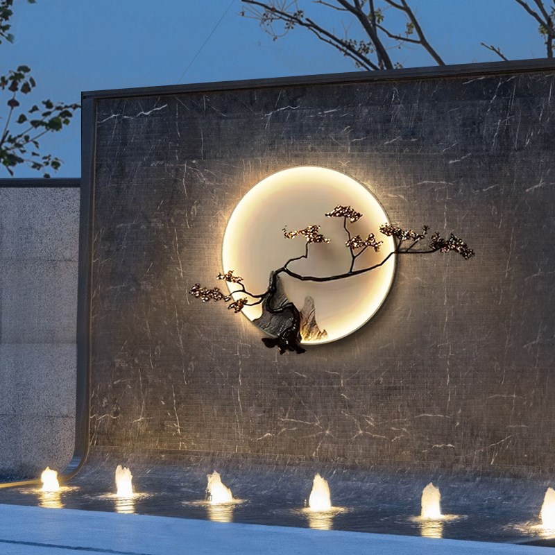 户外壁灯防水外墙灯别墅r庭院灯太阳能室外壁灯入户玄关景观装饰