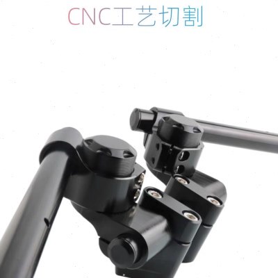 适用春风clx700 450clc改装分离车把铝合金可调节分体式手把配件