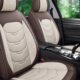 新款 通用汽车坐垫全包围座椅套亚麻布艺全包座套小车座垫 皮麻四季
