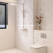 奶油风600x1200星空水磨石瓷砖 卫生间浴室厕所厨房阳台墙地砖