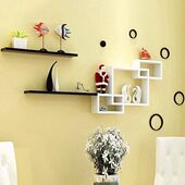 钢琴烤漆现货速发 墙上置物架壁挂客厅电视背景墙墙面隔板墙壁