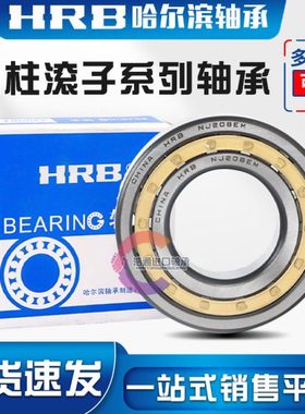 HRB哈尔滨N1040 1044 1048 1052 1056 1060 1064EM圆柱滚子轴承