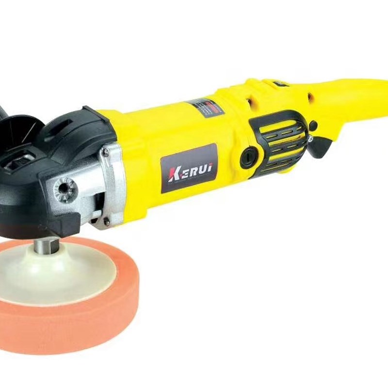 百得灰款KR6138汽车抛光机220GV6档调速打蜡机封釉地板工具