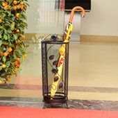 雨伞架家用酒店大堂商用雨伞桶进门口雨伞筒网红店铺挂放伞创意架