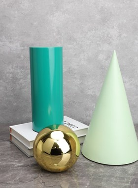 北欧现代简约家居几m何电视柜酒柜玄关工艺品轻奢装饰品样板间摆