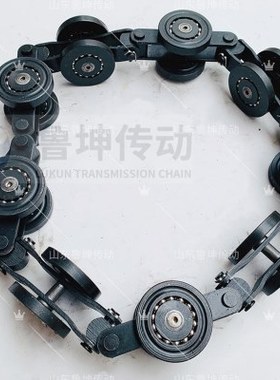 涂装悬挂输送线  QXT吊板型双链板导轮悬挂输送线链条吊顶链条