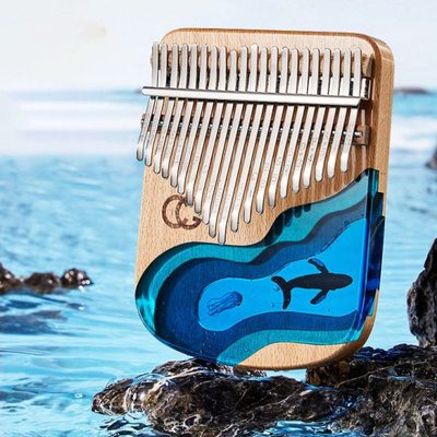 CEGA21音拇指琴卡林巴kalimba卡通17音初学手指琴简易学小乐器