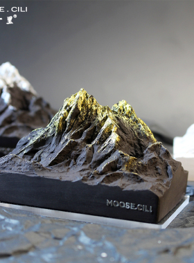 阿尔卑斯山扩香石香薰雪山摆件卧室宿G舍无火香氛精油男女生日礼