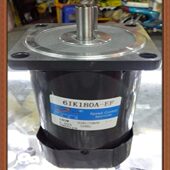 180W三相二级光轴电机6IK180A 2800转 松岗电机 380V 轴14键5