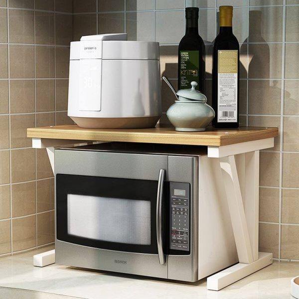 微波炉置物厨房台面多功能家用双层烤箱置物柜电饭锅收纳架储物架,厨房/烹饪用具,微波炉置物架,淘宝优惠券,粉丝福利购,淘宝优惠卷