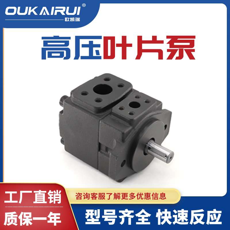 液压定量叶片泵PV2R1 PV2R2 PV2R3 PV2R12高压油泵液压泵双联泵