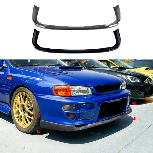 适用斯巴鲁翼豹Impreza WRX STI 1997-2001前唇前铲扰流板改装
