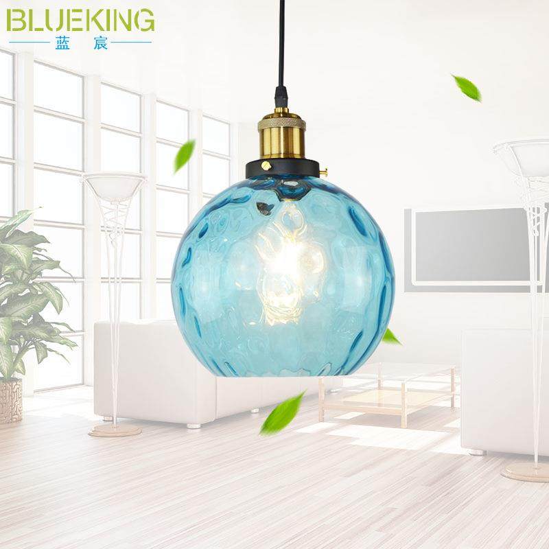 简约现代创意餐厅水纹灯罩圆球玻璃吊灯卧室艺术家用装饰灯饰中山,家装灯饰光源,智能吊灯,淘宝优惠券,粉丝福利购,淘宝优惠卷