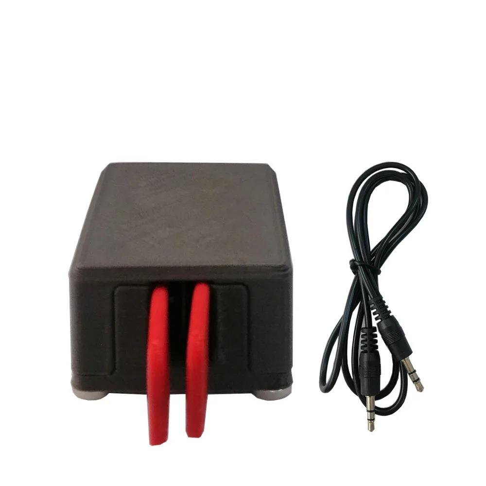 CW短波电键强磁版自动双桨发报机纯铜触点摩尔斯电码练习器