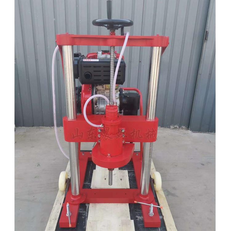 汽油混凝土取芯钻机 沥青路面钻孔机 手推式取芯机