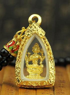 泰国佛牌 四面佛 项链 吊坠