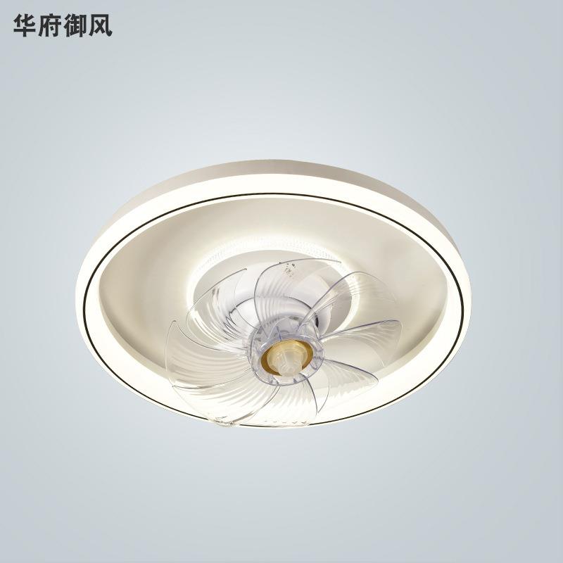 卧室风扇灯中山工厂新款智能摇头风扇灯家用现代简约电扇灯一体