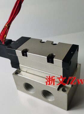 VF8120-4D-06 5D-06 4G 5G QVF8120二位五通电磁阀六分DN20