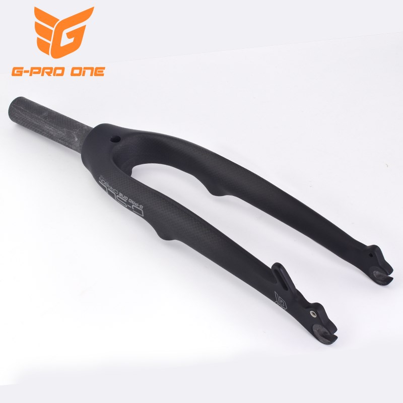 G-PRO ONE SP8折叠车 碳纤维前叉 20寸406 V刹前叉 W451 C夹前叉