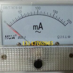 交流电流表85L1-200MA100MA 300MA 500MA 1000MA  85L1-MA