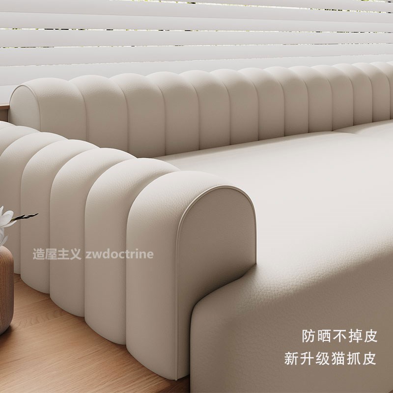 飘窗垫窗台垫轻i奢高级感泰迪绒榻榻米飘窗沙发定制卡座乳胶高端